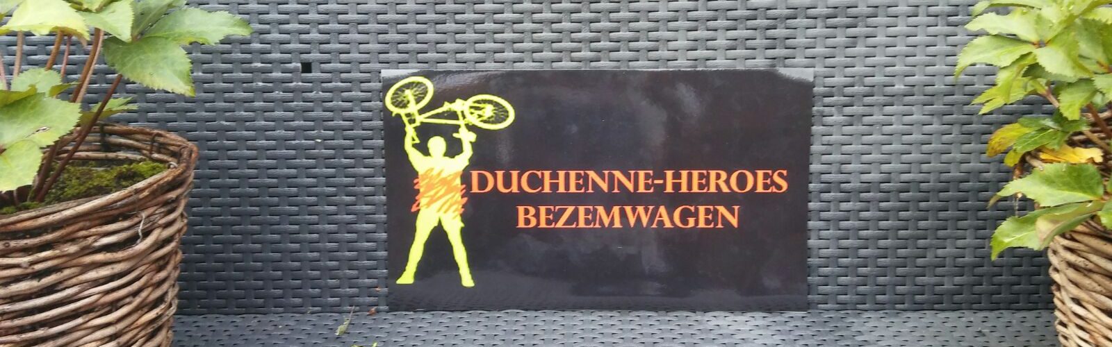 Support voor Duchenne-bezemwagens