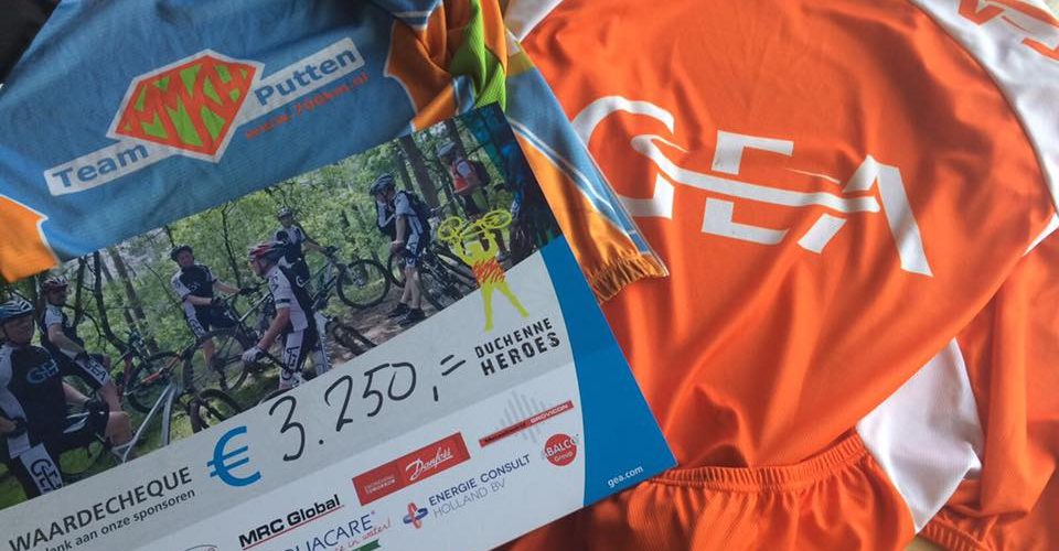 Prachtige opbrengst GEA fietsevent